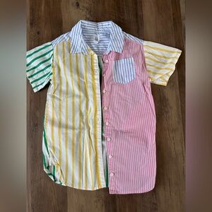 Colorful Striped Kids Shirt by GAP